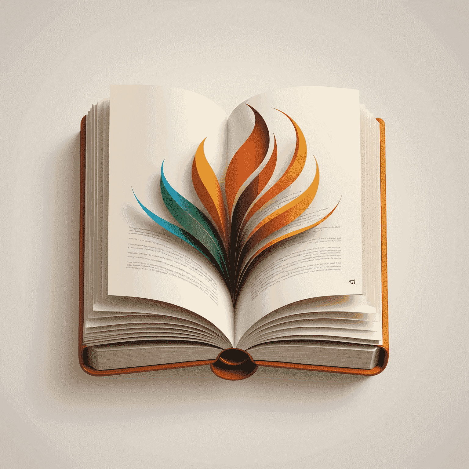 plempble.com logo - An abstract book icon with digital elements